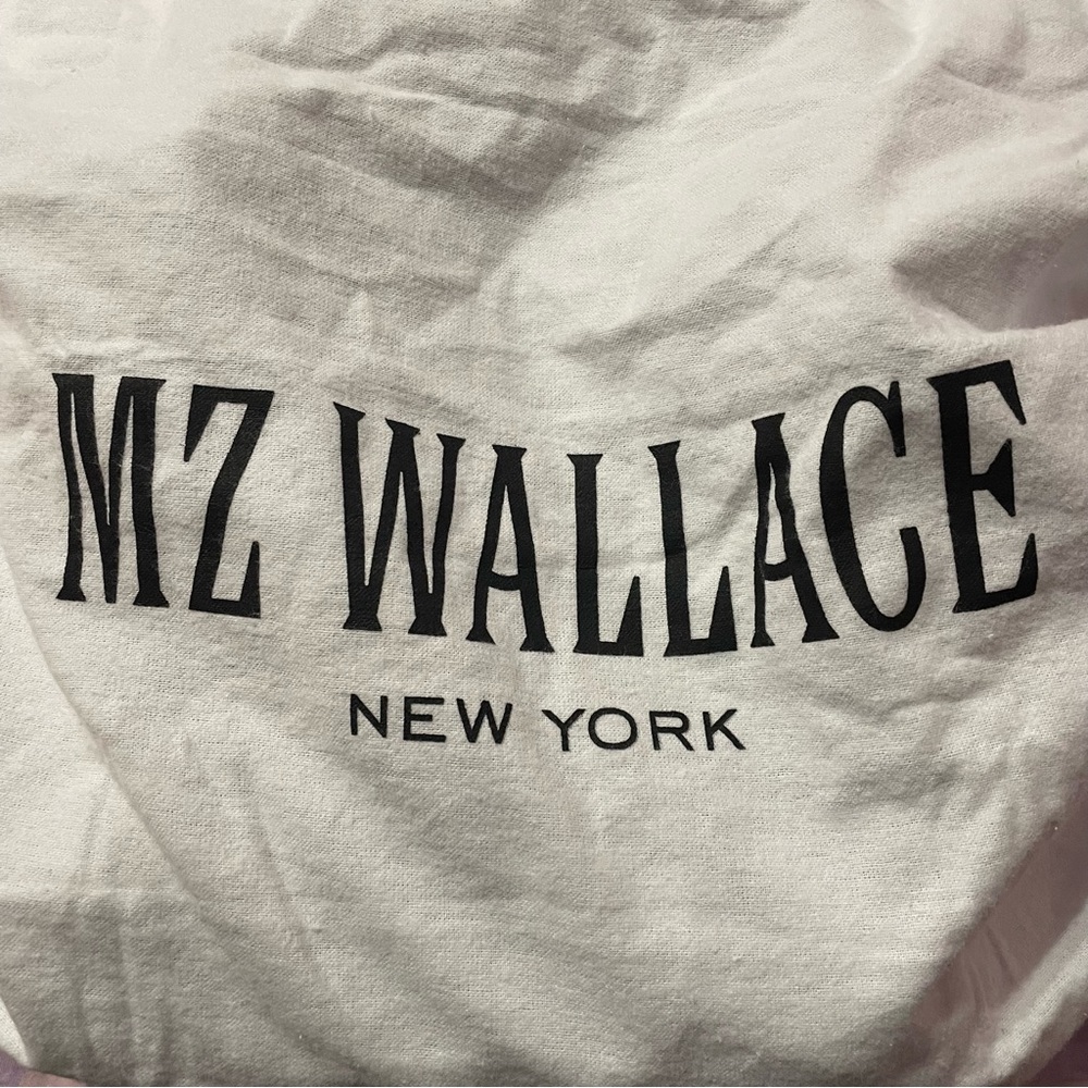 mz wallace- dove gray grey marlena detailed medium sized backpack nwt - Picture 12 of 12